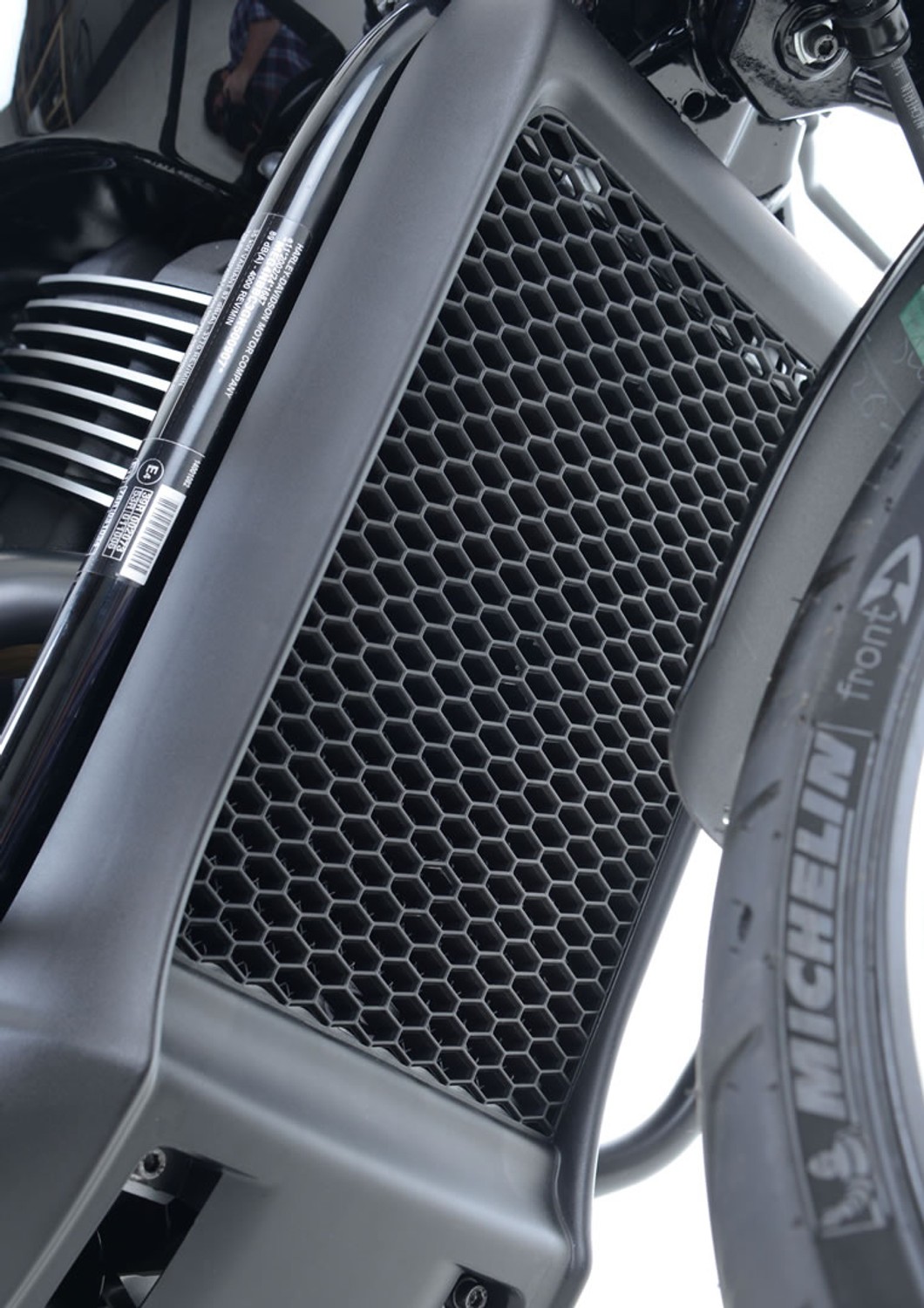 R&G Racing Radiator Guard for the Harley Davidson Street 750/500 '14-'21 R&G Racing Radiator Guard for the Harley Davidson Street 750/500 '14-'21